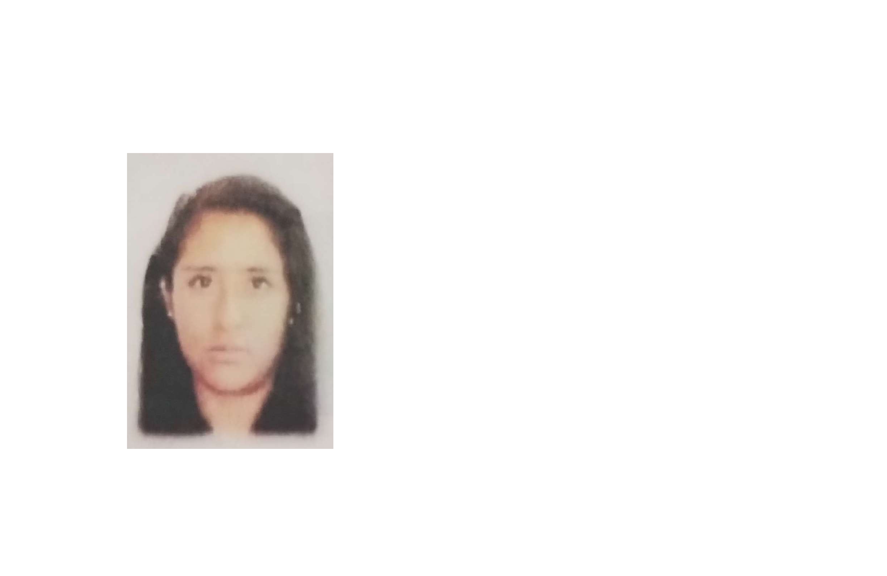 Atend prestador Yaneli Perez Cortez