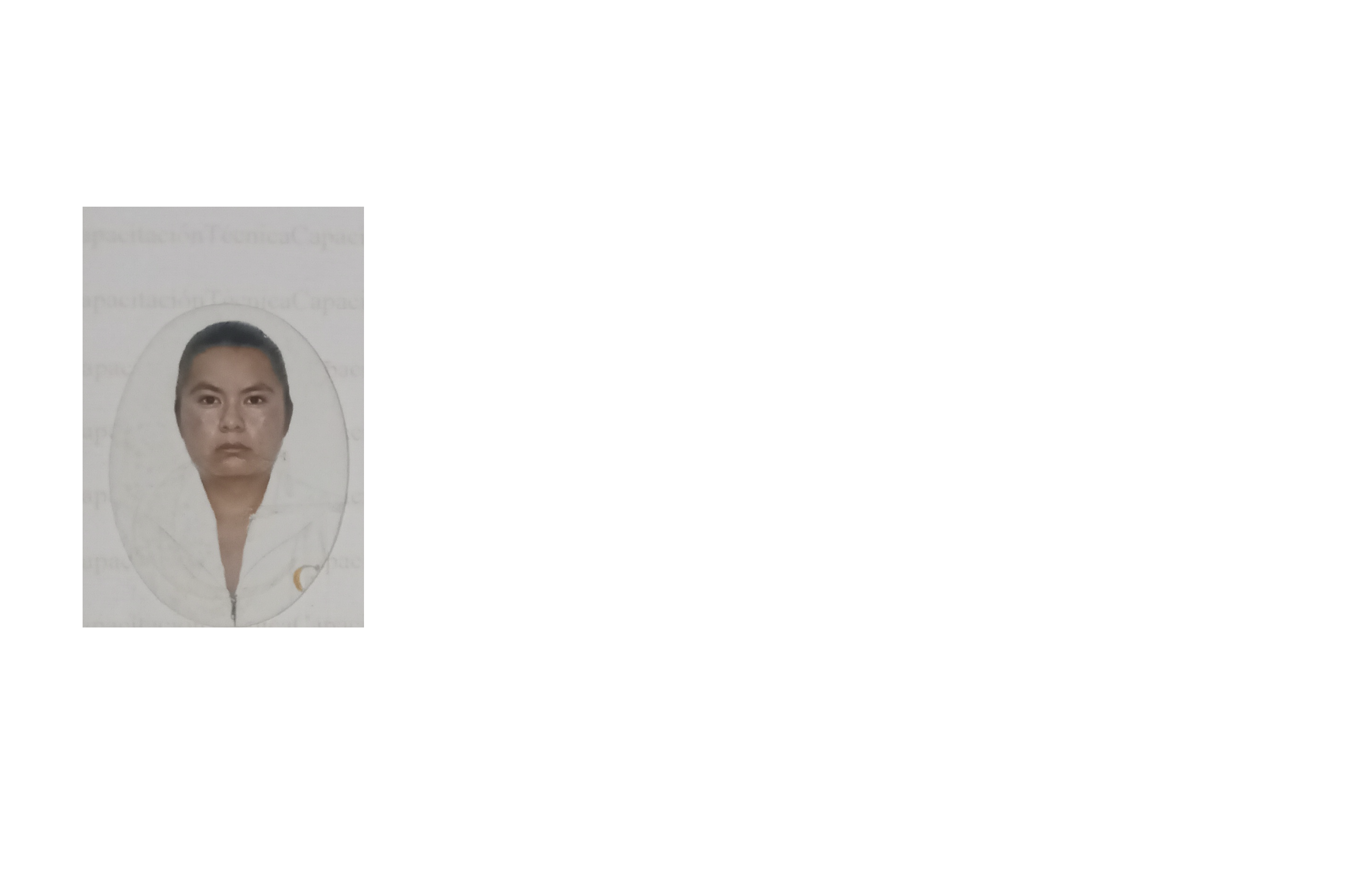 Atend prestador Erika Lizbet Soriano Zugaide